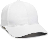 OC Sports PTM50 ProTech Mesh Cap - White - White / 6 3/8’’ - 7’’