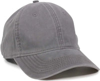 OC Sports PWT-100LTH Adjustable Cap - Graphite - Dark Gray / 6 7/8’’ - 7 1/2’’