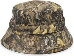 OC Sports RBH-100 Reversable Bucket Hat - Realtree Edge Blaze - Realtree Blaze / One Size Fits Most