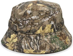OC Sports RBH-100 Reversable Bucket Hat - Realtree Edge Blaze - Realtree Blaze / One Size Fits Most