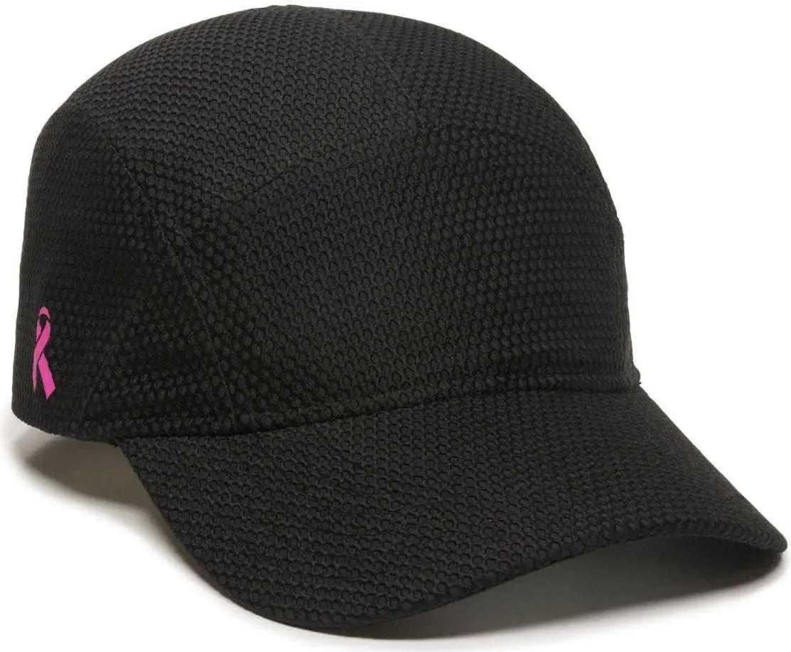 OC Sports RBN-250 Adjustable Cap - Black - Black / 6 7/8’’ - 7 1/2’’