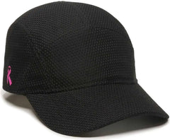 OC Sports RBN-250 Adjustable Cap - Black - Black / 6 7/8’’ - 7 1/2’’