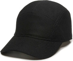 OC Sports RBN-250 Adjustable Cap - Black - Black / 6 7/8’’ - 7 1/2’’
