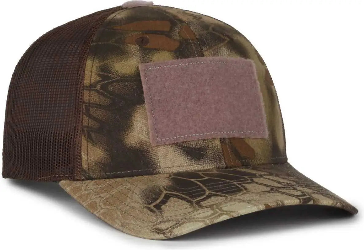 OC Sports RC-01C Loop Patch Cap - Kryptek Highlander Brown - Kryptek Brown / 6 7/8’’ - 7 1/2’’