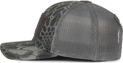 OC Sports RC-01C Loop Patch Cap - Kryptek Raid Dark Gray - Kryptek Dark Gray / 6 7/8’’ - 7 1/2’’
