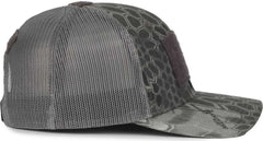 OC Sports RC-01C Loop Patch Cap - Kryptek Raid Dark Gray - Kryptek Dark Gray / 6 7/8’’ - 7 1/2’’