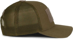 OC Sports RC-01M Loop Patch Cap - Olive Olive - Olive / 6 7/8’’ - 7 1/2’’