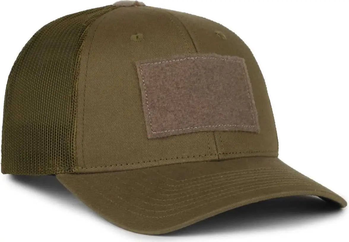 OC Sports RC-01M Loop Patch Cap - Olive Olive - Olive / 6 7/8’’ - 7 1/2’’