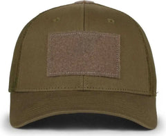 OC Sports RC-01M Loop Patch Cap - Olive Olive - Olive / 6 7/8’’ - 7 1/2’’