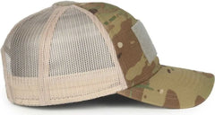 OC Sports RC-01U Loop Patch Cap - Multicam Khaki - Multi-Colored / 6 7/8’’ - 7 1/2’’