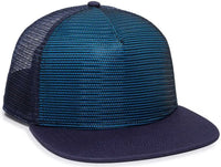 OC Sports REDL108 Mesh Overlay Cap - Blue Navy Navy - Navy / 6 7/8’’ - 7 1/2’’