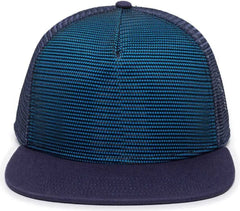 OC Sports REDL108 Mesh Overlay Cap - Blue Navy Navy - Navy / 6 7/8’’ - 7 1/2’’