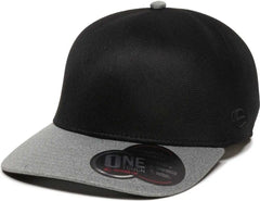 OC Sports REEVO Flexible Fitting Cap - Black Heathered Grey