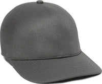 OC Sports REEVO Flexible Fitting Cap - Graphite - Dark Gray / 7’’ - 7 3/8’’