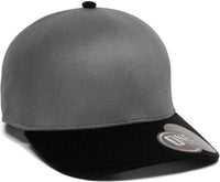 OC Sports REEVO Flexible Fitting Cap - Graphite Black - Dark Gray Black / 7’’ - 7 3/8’’
