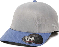 OC Sports REEVO Flexible Fitting Cap - Light Grey Heathered Royal