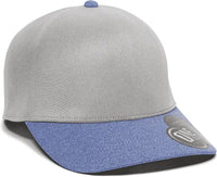 OC Sports REEVO Flexible Fitting Cap - Light Grey Heathered Royal - Light Gray Royal / 7’’ - 7 3/8’’