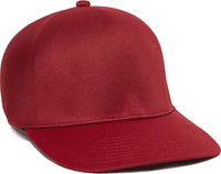 OC Sports REEVO Flexible Fitting Cap - Red - Red / 7’’ - 7 3/8’’