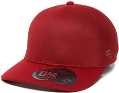 OC Sports REEVO Flexible Fitting Cap - Red