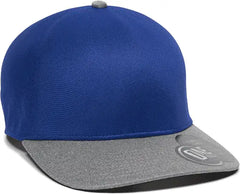OC Sports REEVO Flexible Fitting Cap - Royal Heathered Grey - Royal Gray / 7’’ - 7 3/8’’
