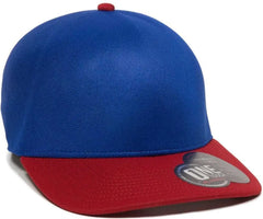 OC Sports REEVO Flexible Fitting Cap - Royal Red - Royal Red / 7’’ - 7 3/8’’