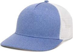 OC Sports RGR-100M Adjustable Mesh Back Cap - Heathered Blue White - Blue White / 6 7/8’’ - 7 1/2’’