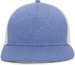 OC Sports RGR-100M Adjustable Mesh Back Cap - Heathered Blue White - Blue White / 6 7/8’’ - 7 1/2’’