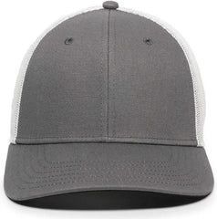 OC Sports RGR-360M Adjustable Mesh Back Cap - Grey White - Gray White / 6 7/8’’ - 7 1/2’’