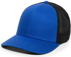 OC Sports RGR-360M Adjustable Mesh Back Cap - Royal Black - Royal Black / 6 7/8’’ - 7 1/2’’