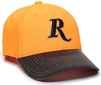 OC Sports RM16A Remington Cap that is Easily Visible - Black Blaze - Black Blaze / 6 7/8’’ - 7 1/2’’
