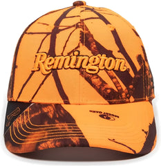 OC Sports RM46L Remington Cap that is Easily Visible - Mossy Oak Blaze - Mossy Oak Blaze / 6 7/8’’ - 7 1/2’’