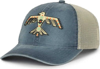 OC Sports RMBLR-01 Thunderbird Patch Cap - Dark Navy Bone - Navy Ivory / 6 7/8’’ - 7 1/2’’