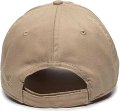 OC Sports RPET100 Certified Recycled PET Lightly Structured Cap - Khaki - Khaki / 6 7/8’’ - 7 1/2’’