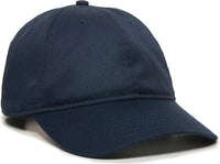 OC Sports RPET100 Certified Recycled PET Lightly Structured Cap - Navy - Navy / 6 7/8’’ - 7 1/2’’