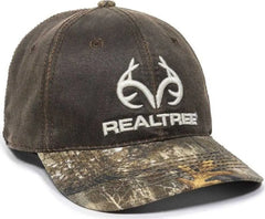 OC Sports RT01A Adjustable Cap - Brown Realtree Edge - Brown Realtree / 6 7/8’’ - 7 1/2’’