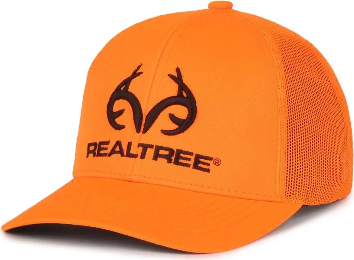 OC Sports RT91 Realtree Black Realtree Logo Cap - Blaze Blaze - Blaze / OSFM