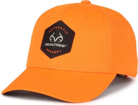 OC Sports RT92 Realtree Structured Repreve Polyester Blend Cap - Blaze - Blaze / OSFM