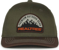 OC Sports RT94 Realtree Series Cap - Olive - Olive / 6 7/8’’ - 7 1/2’’