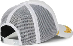 OC Sports SE-FOAM Special Edition Embroidered Foam Mesh Trucker with Cords Cap - White White - White / OSFM