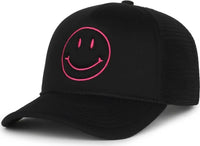 OC Sports SMILE01 Smile Series Cap - Black Black - Black / 6 7/8’’ - 7 1/2’’