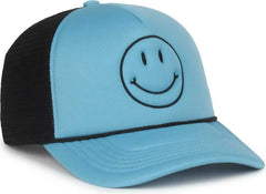 OC Sports SMILE01 Smile Series Cap - Light Blue Black - Columbia Blue Black / 6 7/8’’ - 7 1/2’’
