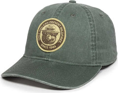 OC Sports SMOKEY02 Smokey Bear Series Cap - Dark Green - Dark Green / OSFM