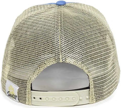 OC Sports SMOKEY03 Cotton Twill Mesh Back Cap - Rivera Bone - Aqua / 6 7/8’’ - 7 1/2’’