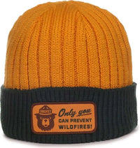 OC Sports SMOKEY05 Smokey Bear Series Cap - Gold Green - Green / OSFM