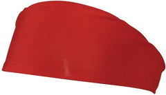 OC Sports SPH-100 Polyester Spandex 3’’ Sports Headband - Red - Red / One Size Fits Most