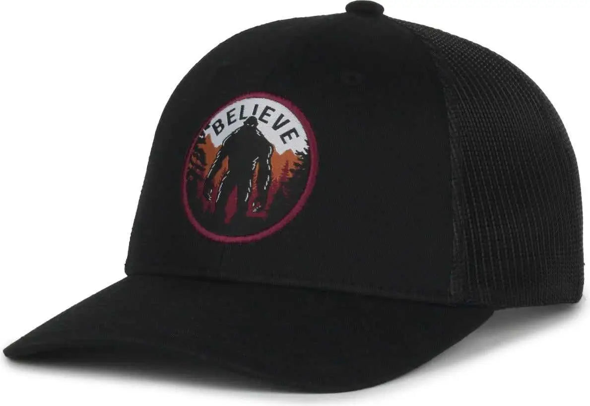 OC Sports SQUATCH07 Squartch Series Cap - Black Black - Black / 6 7/8’’ - 7 1/2’’