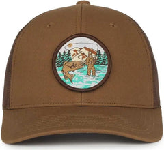 OC Sports SQUATCH08 Squartch Series Cap - Clay Brown - Tan Brown / 6 7/8’’ - 7 1/2’’