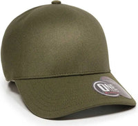 OC Sports STRIKE Flexible Fitting Cap - Olive - Olive / 7 1/4’’ - 7 5/8’’