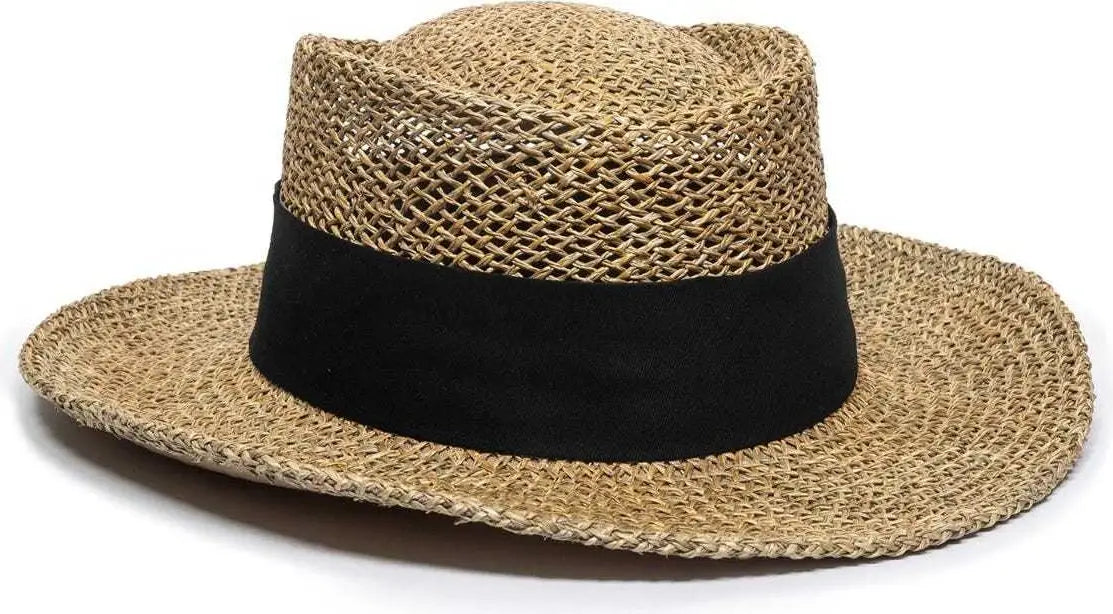 OC Sports STW-100B 2’’ Removable Chino Twill Hat Band - Black - Black / One Size Fits Most