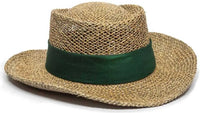 OC Sports STW-100B 2’’ Removable Chino Twill Hat Band - Dark Green - Forest / One Size Fits Most